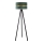 Duolla - Lampada con piedistallo DUO 1xE27/60W/230V diametro 44 cm verde/wenge