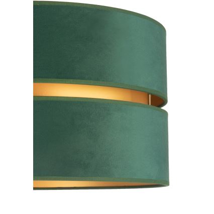 Duolla - Lampada con piedistallo DUO 1xE27/60W/230V diametro 44 cm verde/wenge