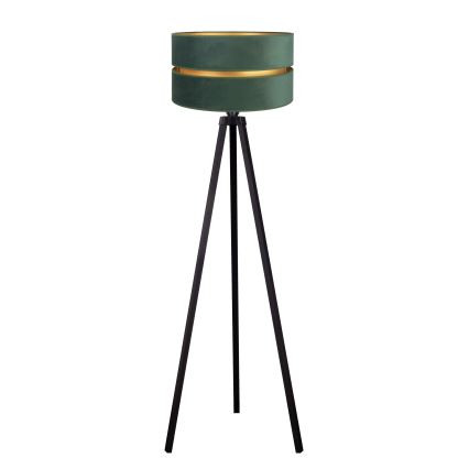 Duolla - Lampada con piedistallo DUO 1xE27/60W/230V diametro 44 cm verde/wenge