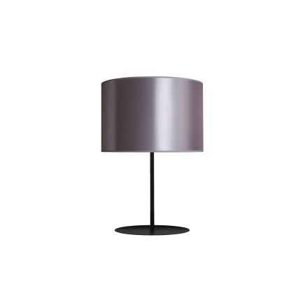 Duolla - Lampada da tavolo CANNES 1xE14/15W/230V diametro 20 cm argento/rame/nero