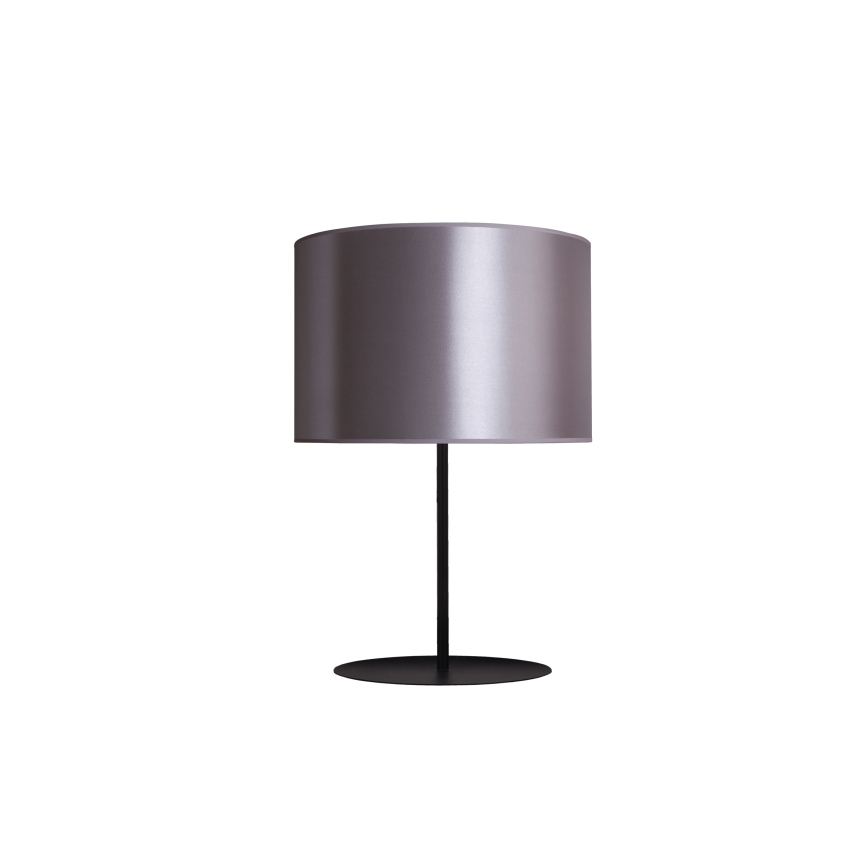 Duolla - Lampada da tavolo CANNES 1xE14/15W/230V diametro 20 cm argento/rame/nero