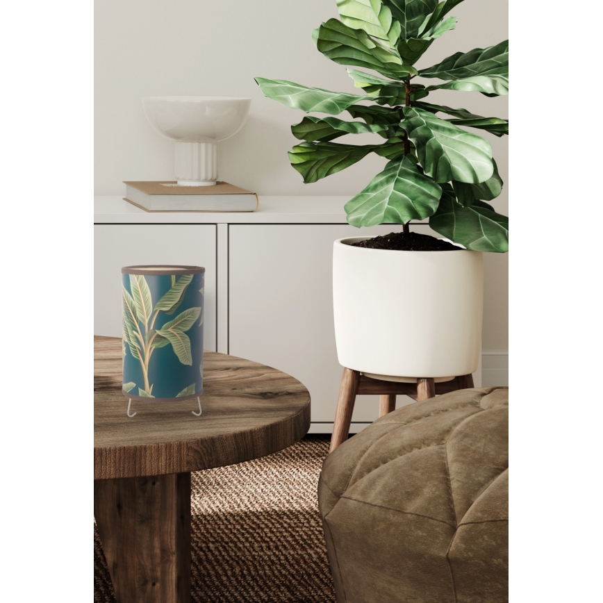 Duolla - Lampada da tavolo GOLD LEAVES 1xE14/15W/230V diametro 12,5 cm