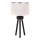 Duolla - Lampada da tavolo LYON 1xE27/15W/230V diametro 30 cm color crema