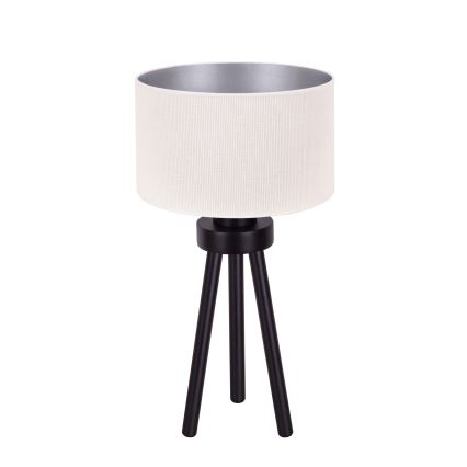 Duolla - Lampada da tavolo LYON 1xE27/15W/230V diametro 30 cm color crema