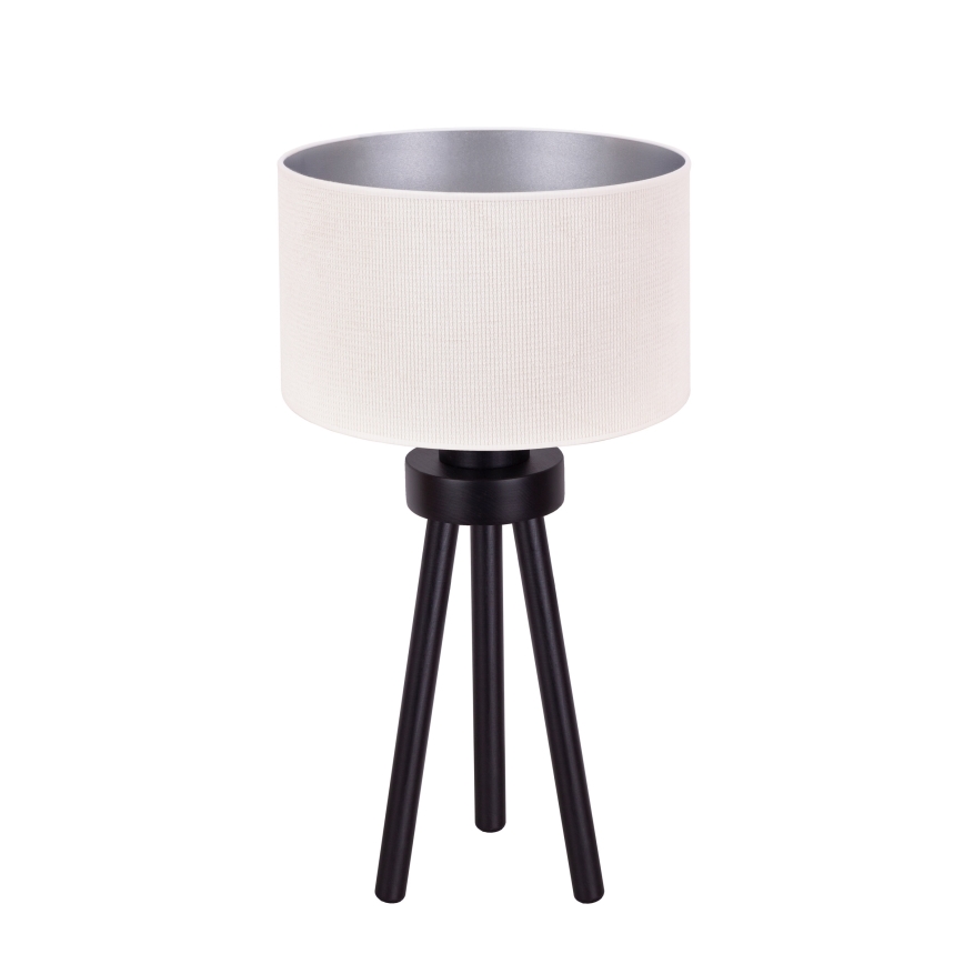 Duolla - Lampada da tavolo LYON 1xE27/15W/230V diametro 30 cm color crema