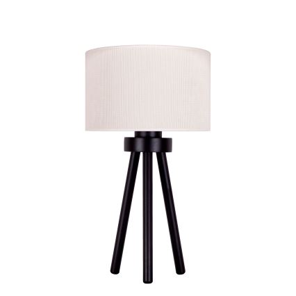 Duolla - Lampada da tavolo LYON 1xE27/15W/230V diametro 30 cm color crema