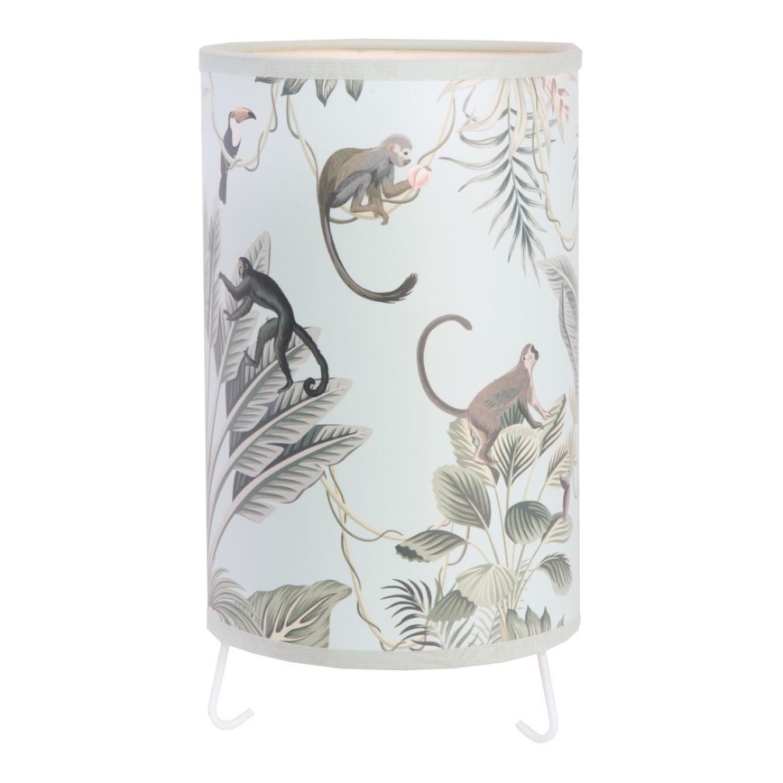 Duolla - Lampada da tavolo MONKEYS 1xE14/15W/230V diametro 12,5 cm
