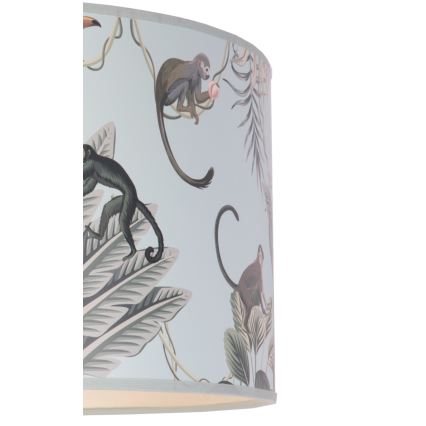 Duolla - Lampada da tavolo MONKEYS 1xE14/15W/230V diametro 12,5 cm