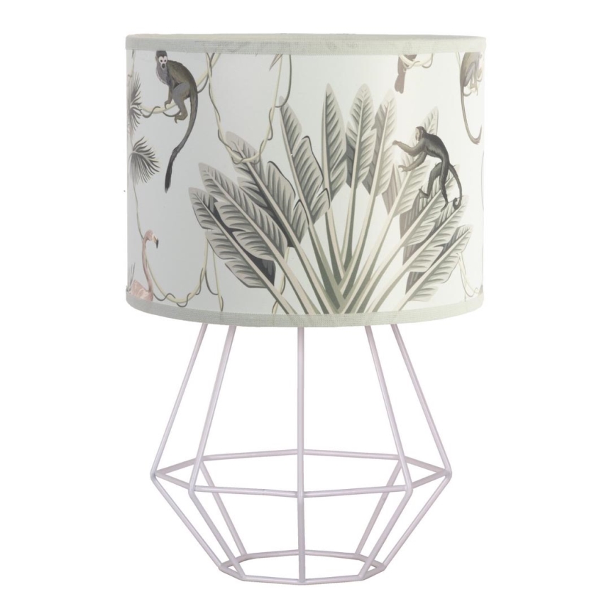 Duolla - Lampada da tavolo MONKEYS 1xE27/15W/230V diametro 17,4 cm
