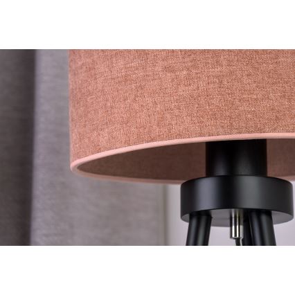Duolla - Lampada da tavolo OVAL 1xE27/15W/230V diametro 30 cm rosa