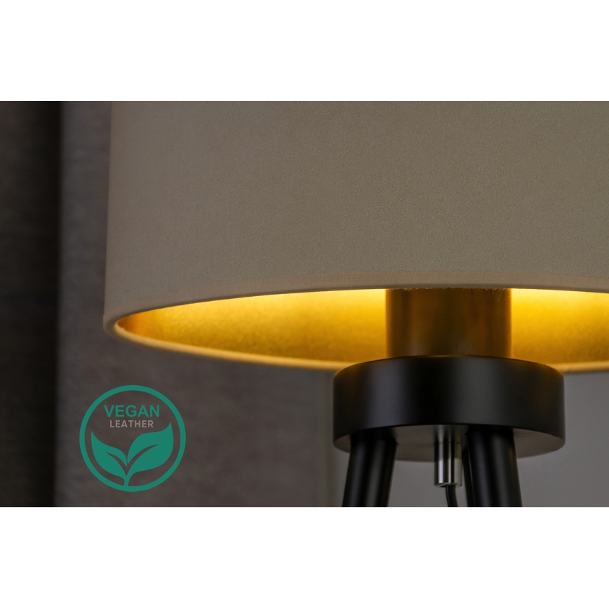 Duolla - Lampada da tavolo OVAL VEGAN 1xE27/15W/230V diametro 30 cm color crema