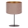 Duolla - Lampada da tavolo ROLLER 1xE14/15W/230V diametro 20 cm beige/oro