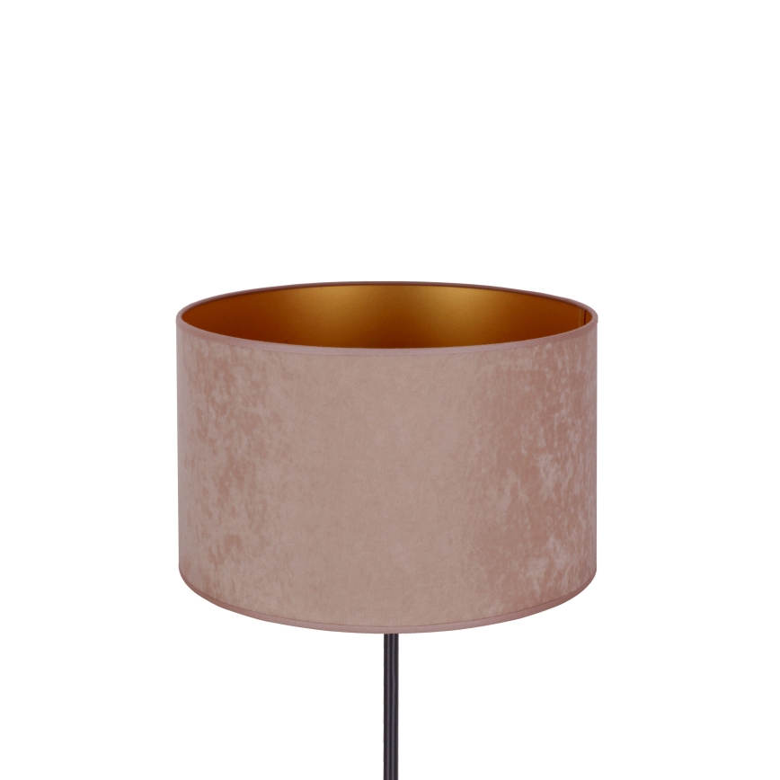 Duolla - Lampada da tavolo ROLLER 1xE14/15W/230V diametro 20 cm beige/oro
