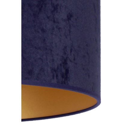 Duolla - Lampada da tavolo ROLLER 1xE14/15W/230V diametro 20 cm blu/oro
