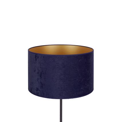Duolla - Lampada da tavolo ROLLER 1xE14/15W/230V diametro 20 cm blu/oro