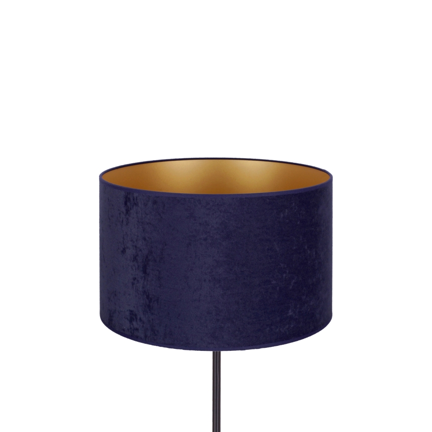 Duolla - Lampada da tavolo ROLLER 1xE14/15W/230V diametro 20 cm blu/oro