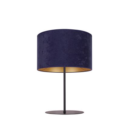 Duolla - Lampada da tavolo ROLLER 1xE14/15W/230V diametro 20 cm blu/oro