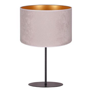 Duolla - Lampada da tavolo ROLLER 1xE14/15W/230V diametro 20 cm grigio/oro