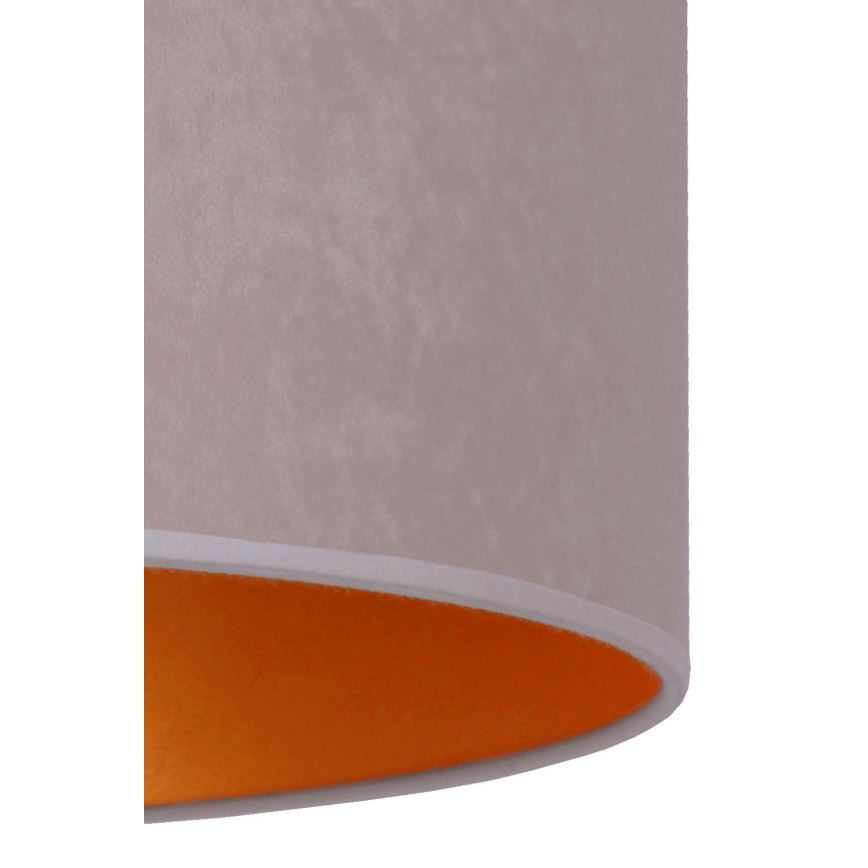 Duolla - Lampada da tavolo ROLLER 1xE14/15W/230V diametro 20 cm grigio/oro