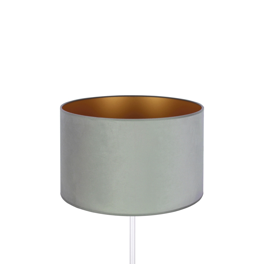 Duolla - Lampada da tavolo ROLLER 1xE14/15W/230V diametro 20 cm luce verde/oro