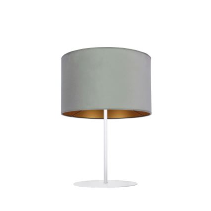 Duolla - Lampada da tavolo ROLLER 1xE14/15W/230V diametro 20 cm luce verde/oro