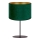 Duolla - Lampada da tavolo ROLLER 1xE14/15W/230V diametro 20 cm verde scuro/oro