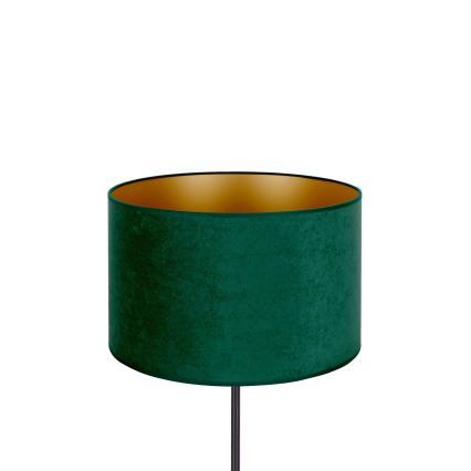 Duolla - Lampada da tavolo ROLLER 1xE14/15W/230V diametro 20 cm verde scuro/oro