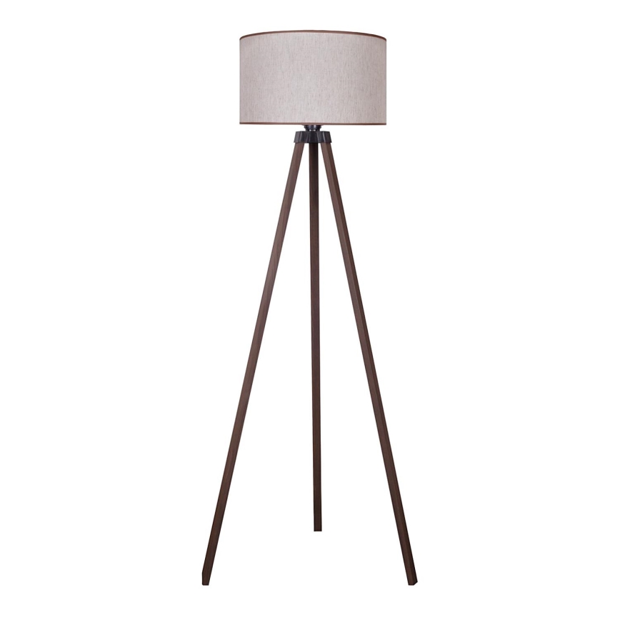 Duolla - Lampadaire 1xE27/60W/230V d. 44 cm beige/marron