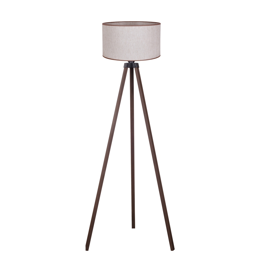 Duolla - Lampadaire 1xE27/60W/230V d. 44 cm beige/marron