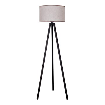 Duolla - Lampadaire 1xE27/60W/230V d. 44 cm beige/wenge