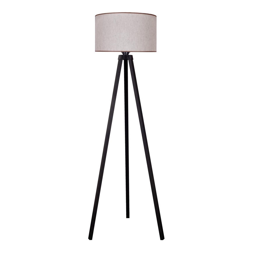 Duolla - Lampadaire 1xE27/60W/230V d. 44 cm beige/wenge