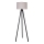 Duolla - Lampadaire 1xE27/60W/230V d. 44 cm beige/wenge