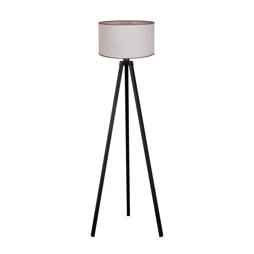 Duolla - Lampadaire 1xE27/60W/230V d. 44 cm beige/wenge