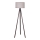 Duolla - Lampadaire 1xE27/60W/230V d. 44 cm beige/wenge