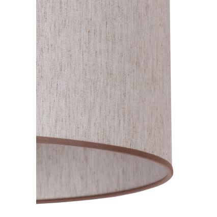 Duolla - Lampadaire 1xE27/60W/230V d. 44 cm beige/wenge