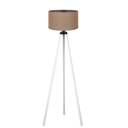 Duolla - Lampadaire 1xE27/60W/230V d. 44 cm marron/blanc