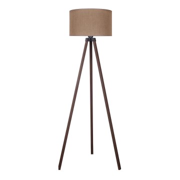 Duolla - Lampadaire 1xE27/60W/230V d. 44 cm marron