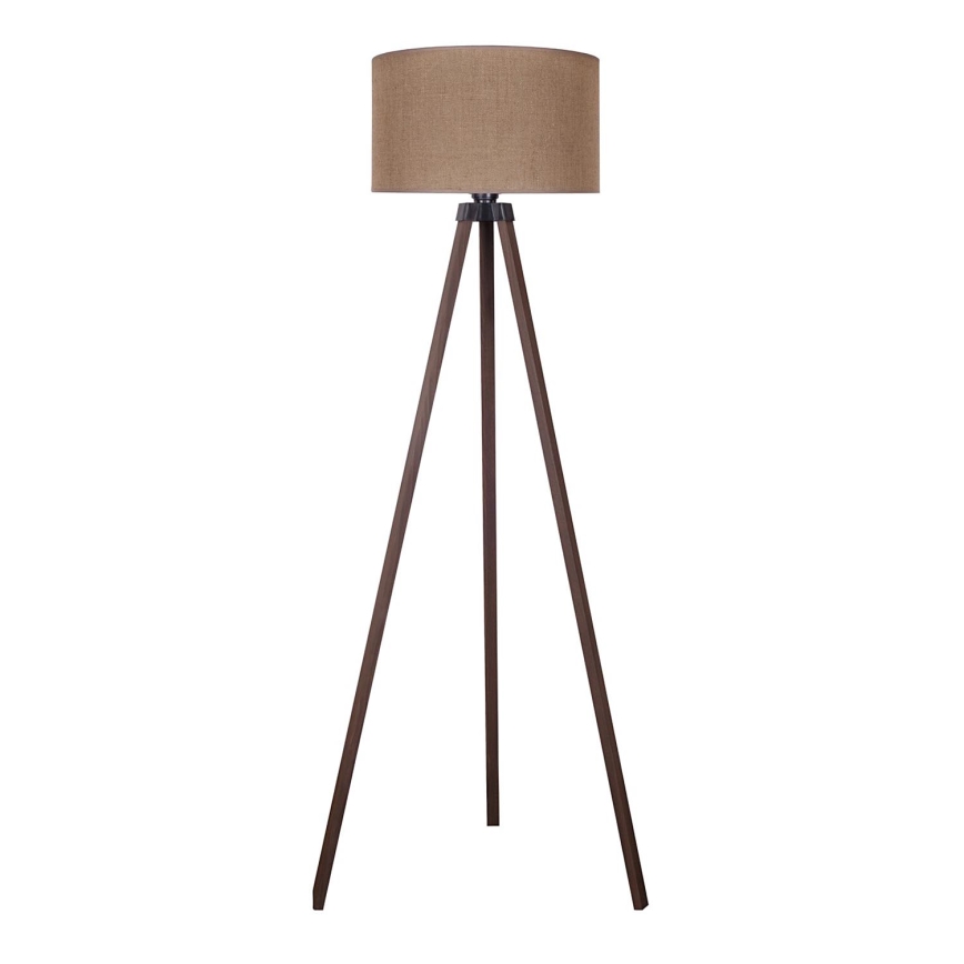 Duolla - Lampadaire 1xE27/60W/230V d. 44 cm marron
