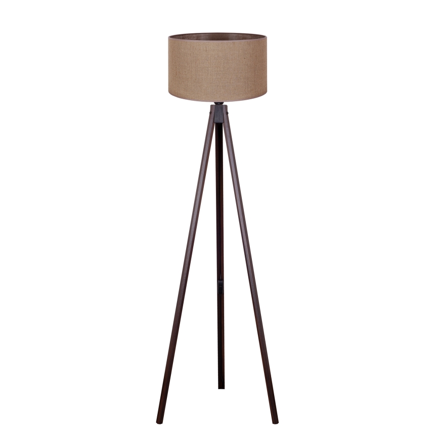 Duolla - Lampadaire 1xE27/60W/230V d. 44 cm marron/wenge