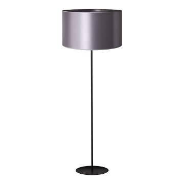 Duolla - Lampadaire CANNES 1xE27/15W/230V d. 45 cm argent/noir