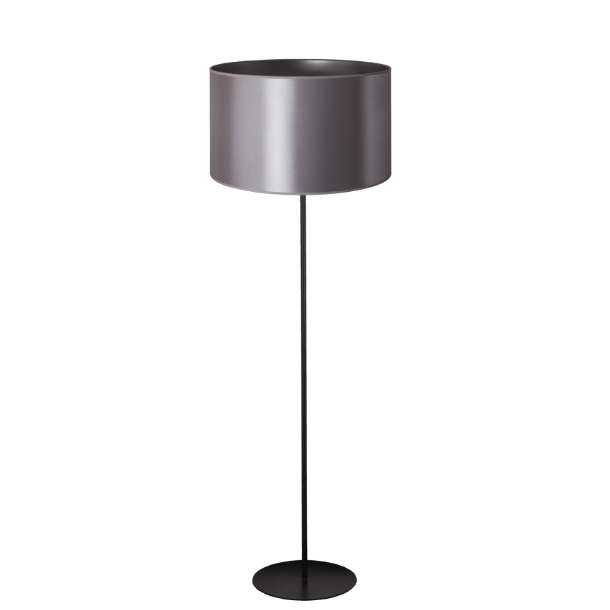 Duolla - Lampadaire CANNES 1xE27/15W/230V d. 45 cm argent/noir