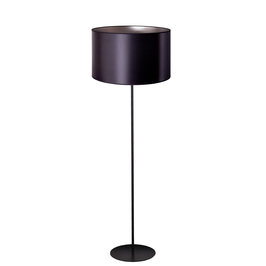 Duolla - Lampadaire CANNES 1xE27/15W/230V d. 45 cm noir/argent