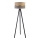 Duolla - Lampadaire DUO 1xE27/60W/230V d. 44 cm beige/gris/wenge