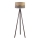 Duolla - Lampadaire DUO 1xE27/60W/230V d. 44 cm beige/gris/wenge