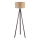 Duolla - Lampadaire DUO 1xE27/60W/230V d. 44 cm beige/wenge