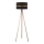 Duolla - Lampadaire DUO 1xE27/60W/230V d. 44 cm noir/beige
