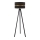 Duolla - Lampadaire DUO 1xE27/60W/230V d. 44 cm noir/wenge