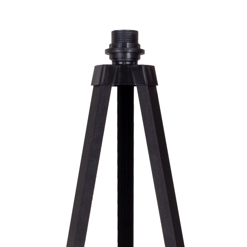 Duolla - Lampadaire DUO 1xE27/60W/230V d. 44 cm noir/wenge