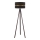 Duolla - Lampadaire DUO 1xE27/60W/230V d. 44 cm noir/wenge