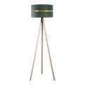 Duolla - Lampadaire DUO 1xE27/60W/230V d. 44 cm vert/beige